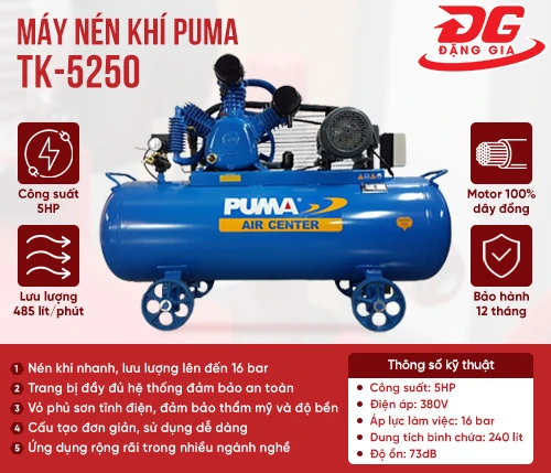 Máy nén khí Puma TK-5250 2