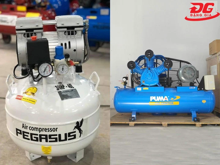 Máy nén khí 300 lít có dầu và không dầu
