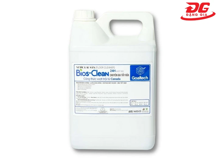 Nước lau sàn bệnh viện diệt virus Bios Goaltech
