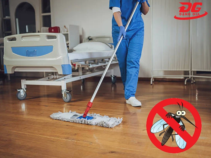 Nước lau sàn bệnh viện Ngăn chặn muỗi và côn trùng hiệu quả