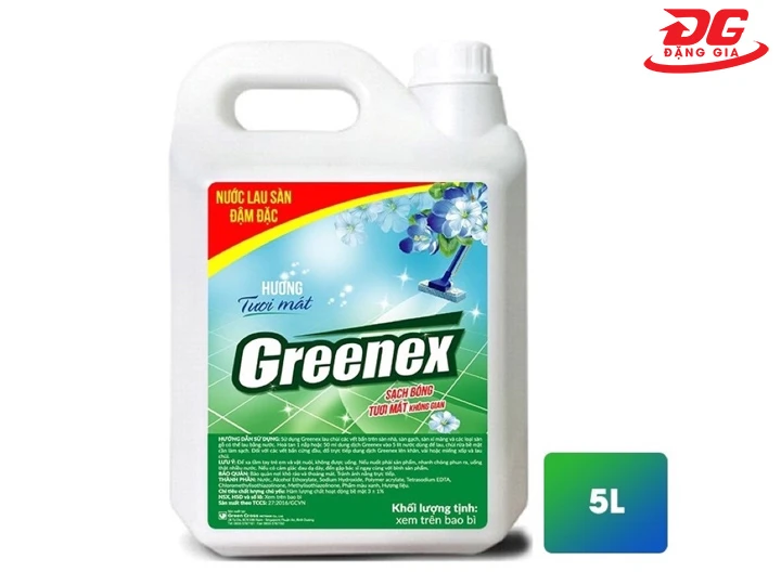 Nước lau sàn đuổi muỗi bệnh viện Greenex 2 in 1