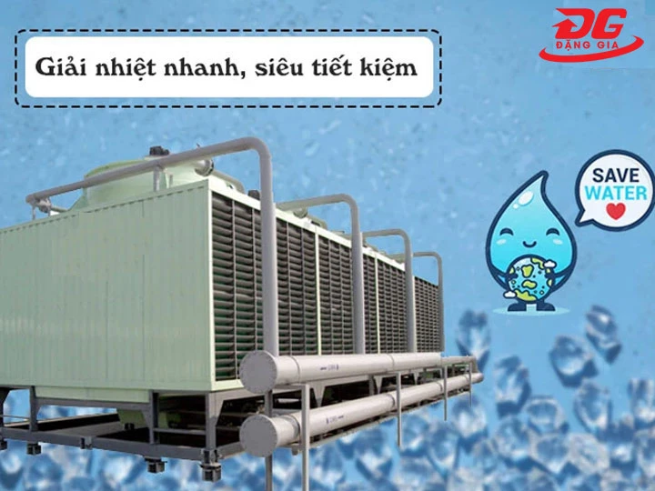 Tăng khả năng tiết kiệm điện nước tháp giải nhiệt BHL