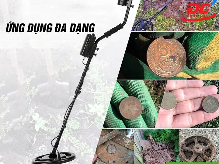 Ứng dụng máy dò kim loại AR944