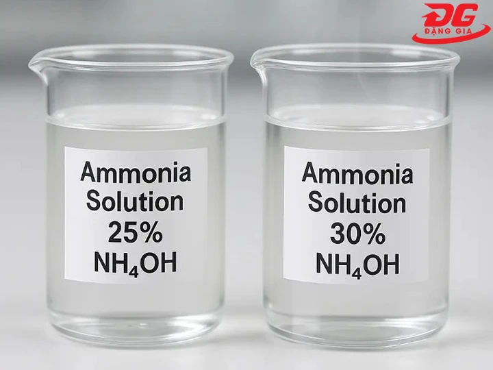 Vệ sinh kính nhà tắm bằng amoniac pha loãng