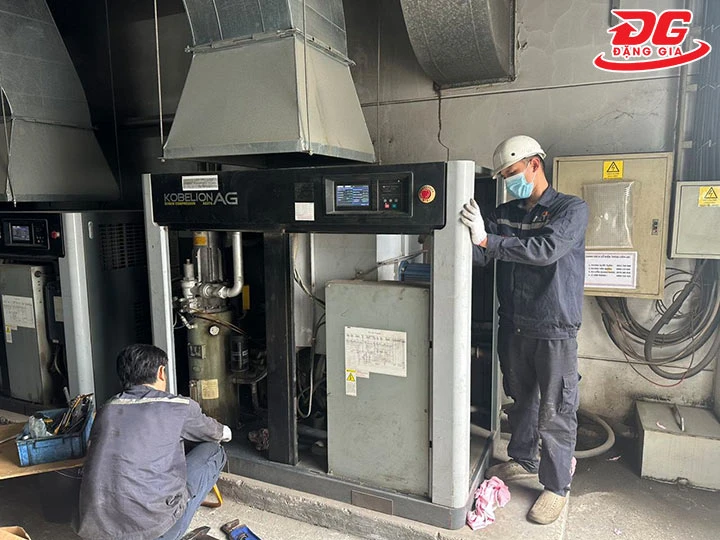 bảng mã lỗi máy nén không khí Kobelco giúp sửa nhanh