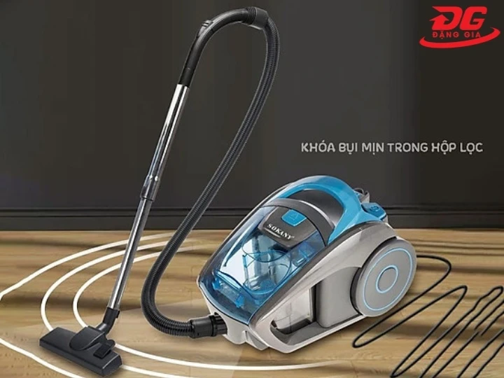 Máy hút bụi 2500W SOKANY SK3372 gia tăng hiệu quả làm sạch