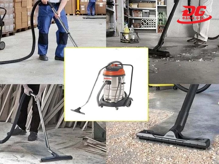 ứng dụng Máy hút bụi công nghiệp Pertek PT80P