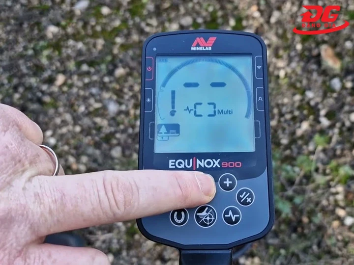 Cách dùng máy dò kim loại Equinox 900