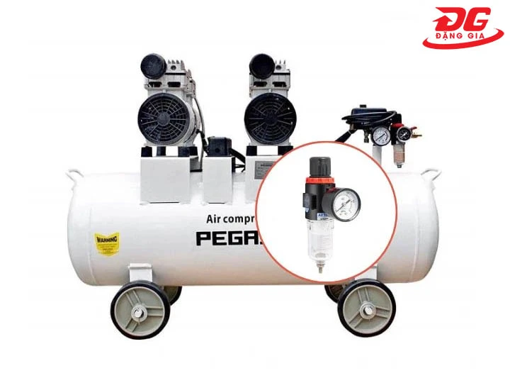 Cụm lọc khí nén đơn loại nhỏ phù hợp nhiều loại máy
