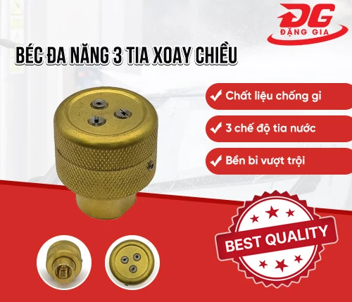 Béc đa năng 3 tia xoay chiều 2