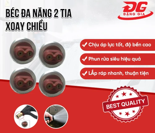 Béc đa năng 2 tia xoay chiều 2