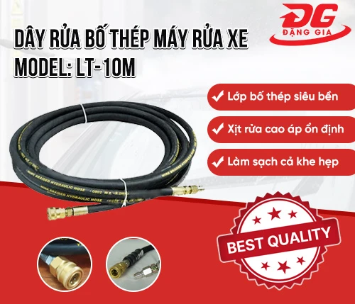 Dây rửa bố thép máy rửa xe model: LT-10M 2