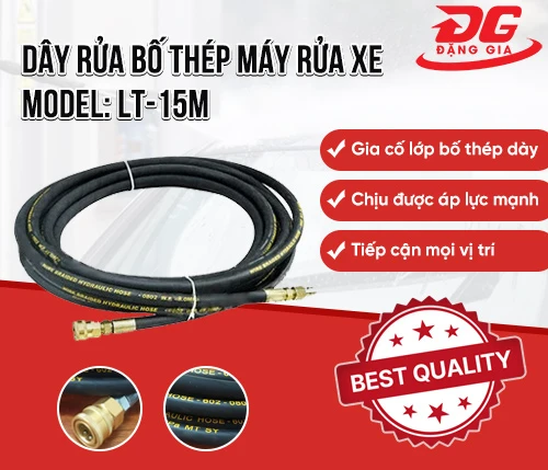 Dây rửa bố thép máy rửa xe model: LT-15M 2