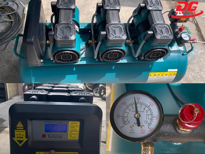 điểm mạnh máy nén khí chính hãng Rover