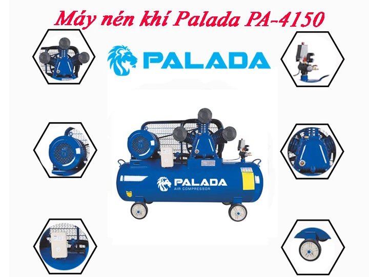 Chi tiết máy nén khí Palada PA-4150