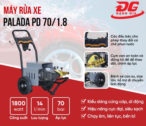 Máy rửa xe Palada PD 70/1.8 2