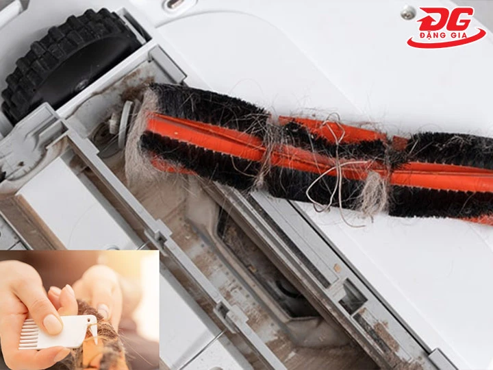 máy hút bụi bị tắc