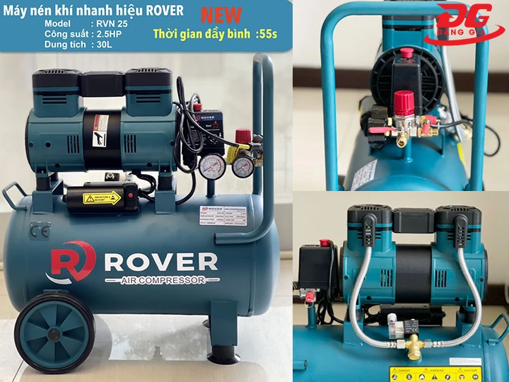 Máy nén không dầu Rover RVN25