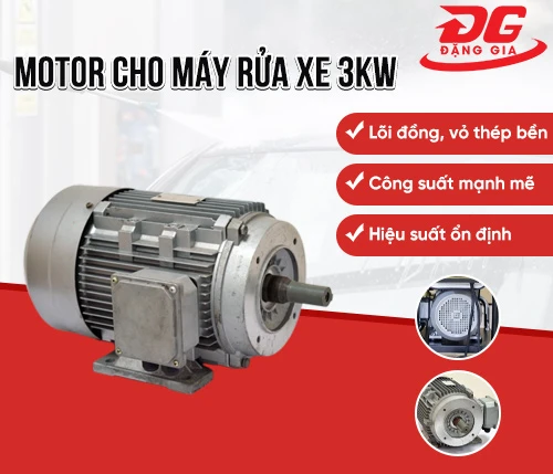 Motor cho máy rửa xe 3kW 2