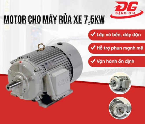 Motor cho máy rửa xe 7,5kW 2