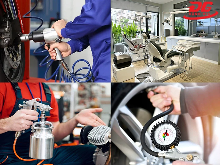 Phạm vi sử dụng của máy nén khí chính hãng Rover