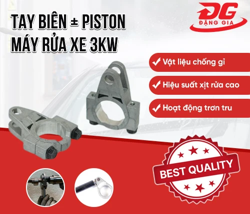 Tay biên + piston máy rửa xe 3KW 2