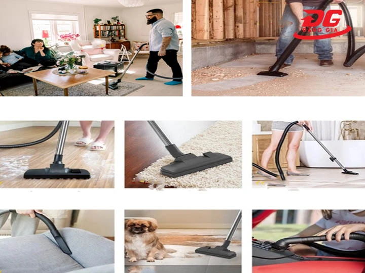 ứng dụng của của máy hút bụi tại Vinh