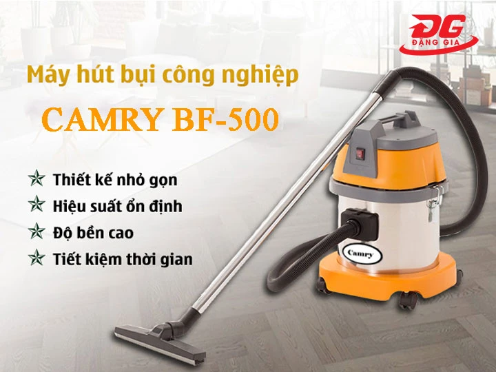 Đặng Gia phân phối máy hút bụi công nghiệp cho gia đình Camry BF-500
