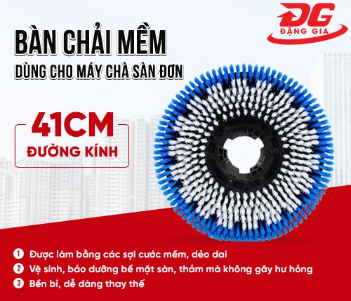 Bàn chải mềm máy chà sàn 2