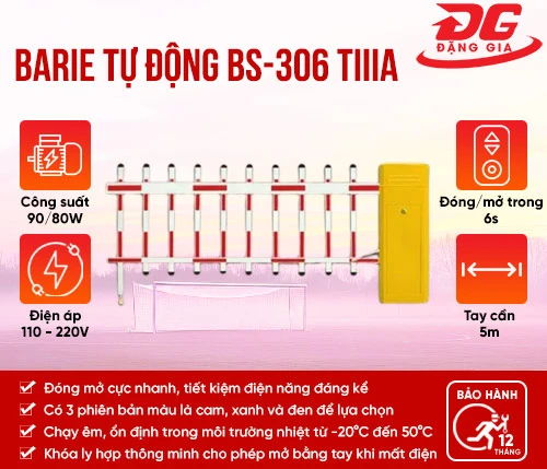 Barie tự động BS-306 TIIIA 2
