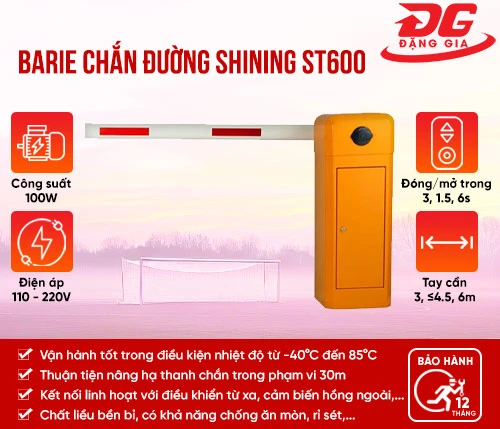Barie chắn đường Shining ST600 2