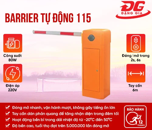 Barrier tự động 115 2