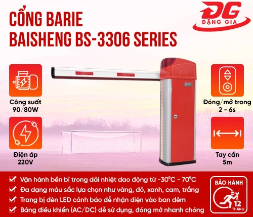 Cổng barie Baisheng BS-3306 Series 2