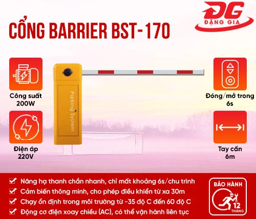 Cổng Barrier BST-170 2