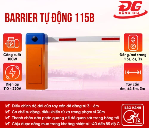 Barrier tự động 115B 2