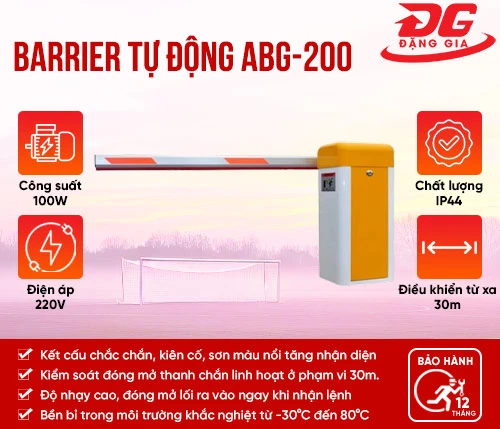 Barrier tự động ABG-200 2