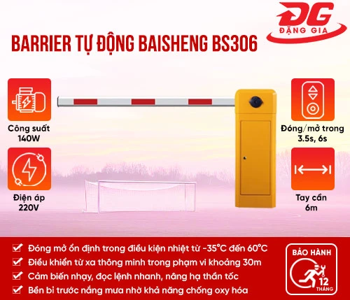 Barrier tự động Baisheng BS306 2