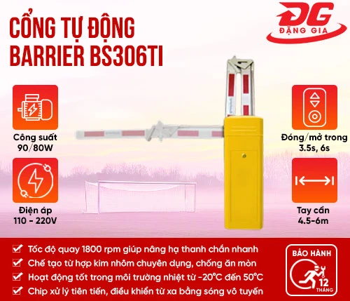 Cổng Barrier tự động BS306TI 2