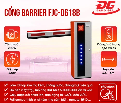 Cổng Barrier FJC-D618B 2
