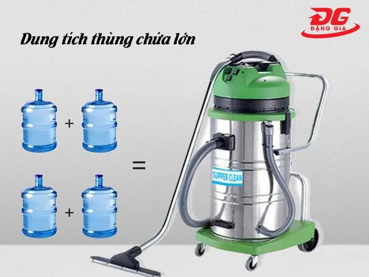 chọn máy hút bụi Thái Nguyên bình chứa lớn