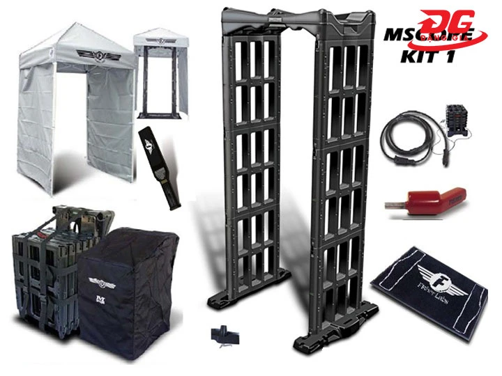 Hệ thống cổng dò kim loại Fisher an toàn hiện đại