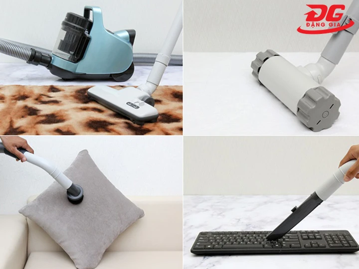 Hút bụi "thần tốc", sạch bóng sau vài giây