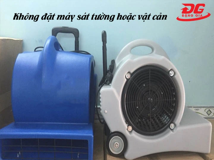 sai lầm dùng quạt thổi thảm Supper Clean SC900