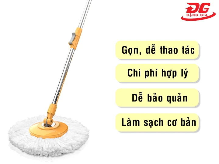 lợi thế khiến cây lau nhà thường chưa bao giờ lỗi thời