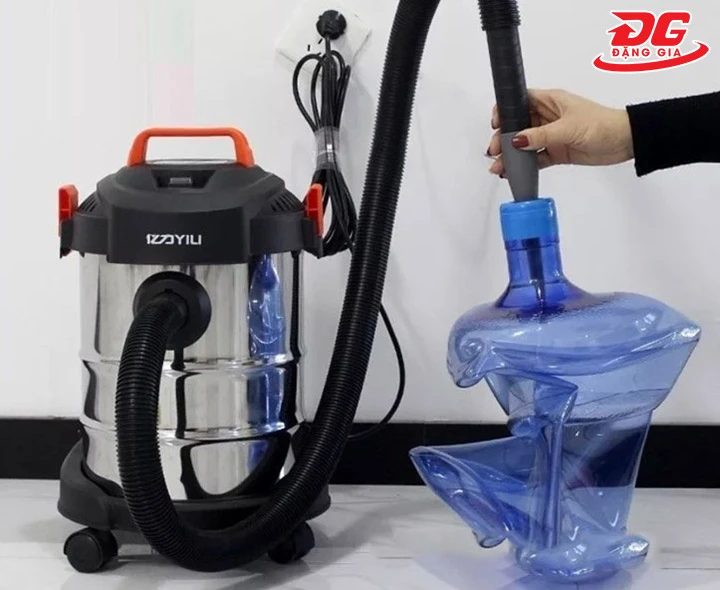 lực hút siêu mạnh của máy hút bụi 10L