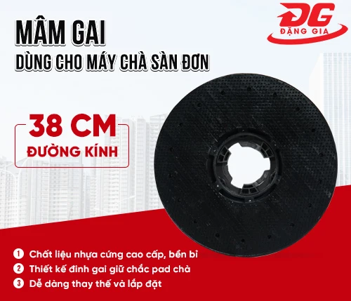 Mâm gai dùng cho máy chà sàn 2