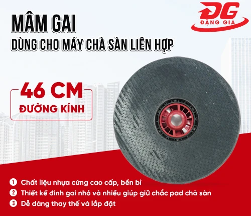 Mâm gai dùng cho máy chà sàn 3