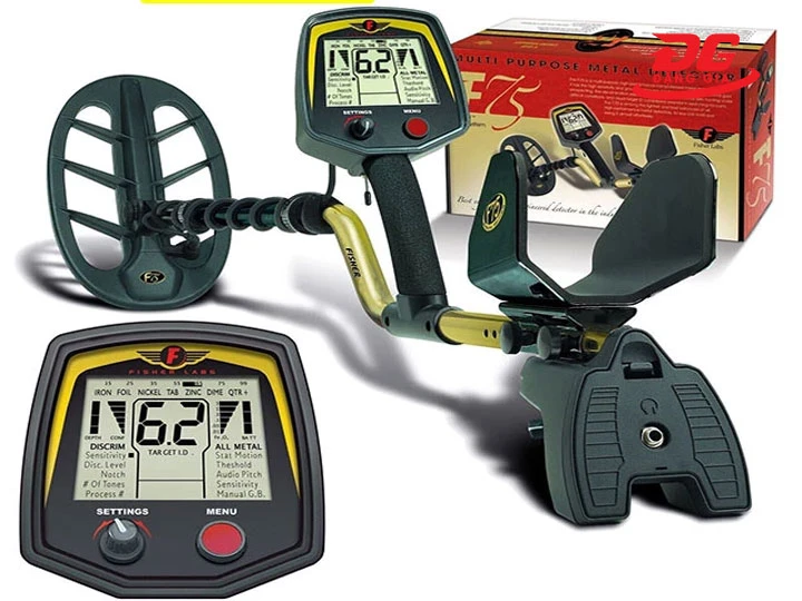 Máy tìm kim loại dưới lòng đất Fisher F75