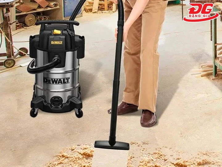 máy hút bụi 5HP vận hành mạnh mẽ, an toàn