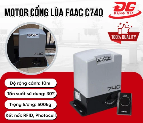 Motor cổng lùa FAAC C740 2